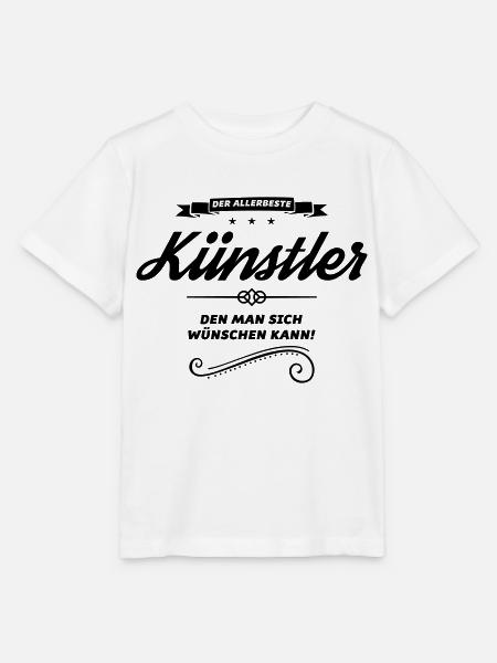 künstler allerbeste - Stanley/Stella Kinder T-Shirt MINI CREATOR - Weiß