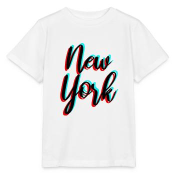 new York - Stanley/Stella MINI CREATOR Kids’ T-Shirt - white - Front - Maike (125cm)