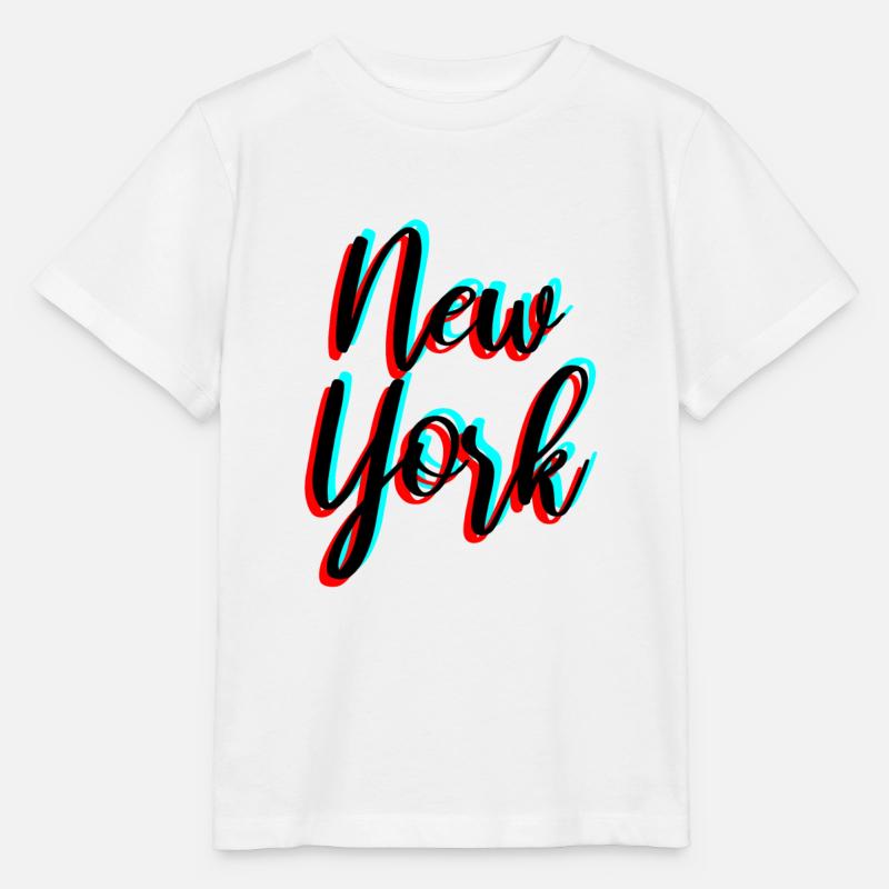 New York - T-shirt bio MINI CREATOR Stanley/Stella Enfant - blanc