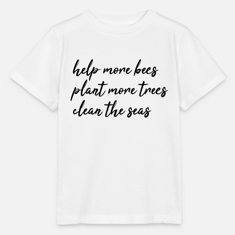 Naturbeskyttelse - Stanley/Stella T-shirt MINI CREATOR til børn - hvid