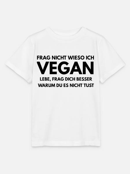Veganer Sprüche - Stanley/Stella Kinder T-Shirt MINI CREATOR  - Weiß