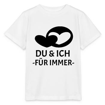 Du & Ich für immer - Stanley/Stella Kinder T-Shirt MINI CREATOR  - Weiß - Vorne - Maike (125cm)