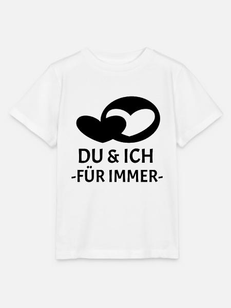 Du & Ich für immer - Stanley/Stella Kinder T-Shirt MINI CREATOR  - Weiß