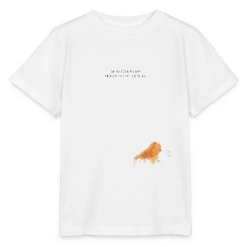 Tache de ketchup - T-shirt bio MINI CREATOR Stanley/Stella Enfant - blanc - Devant - Maike (125cm)
