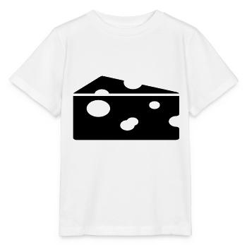 fromage - T-shirt bio MINI CREATOR Stanley/Stella Enfant - blanc - Devant - Maike (125cm)