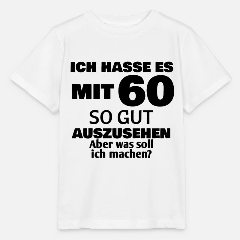60. Geburtstag 60 Jahre alt Geburtstagsgeschenk - Stanley/Stella Kinder T-Shirt MINI CREATOR  - Weiß