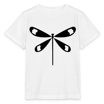 Libelle - Stanley/Stella Kinder T-Shirt MINI CREATOR  - Weiß - Vorne - Maike (125cm)