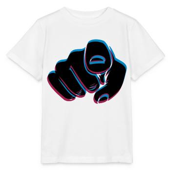 Main effet 3D - T-shirt bio MINI CREATOR Stanley/Stella Enfant - blanc - Devant - Maike (125cm)