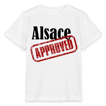 Alsace Approved - T-shirt bio MINI CREATOR Stanley/Stella Enfant - blanc - Devant - Maike (125cm)