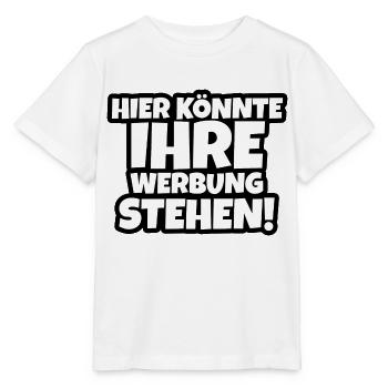 Hier könnte Ihre Werbung Stehen - Stanley/Stella Kinder T-Shirt MINI CREATOR  - Weiß - Vorne - Maike (125cm)