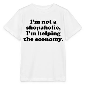 SHOP AHOLIC HELP ECONOMY - Stanley/Stella MINI CREATOR Kids’ T-Shirt - white - Front - Maike (125cm)