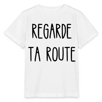 regarde ta route - T-shirt bio MINI CREATOR Stanley/Stella Enfant - blanc - Devant - Maike (125cm)