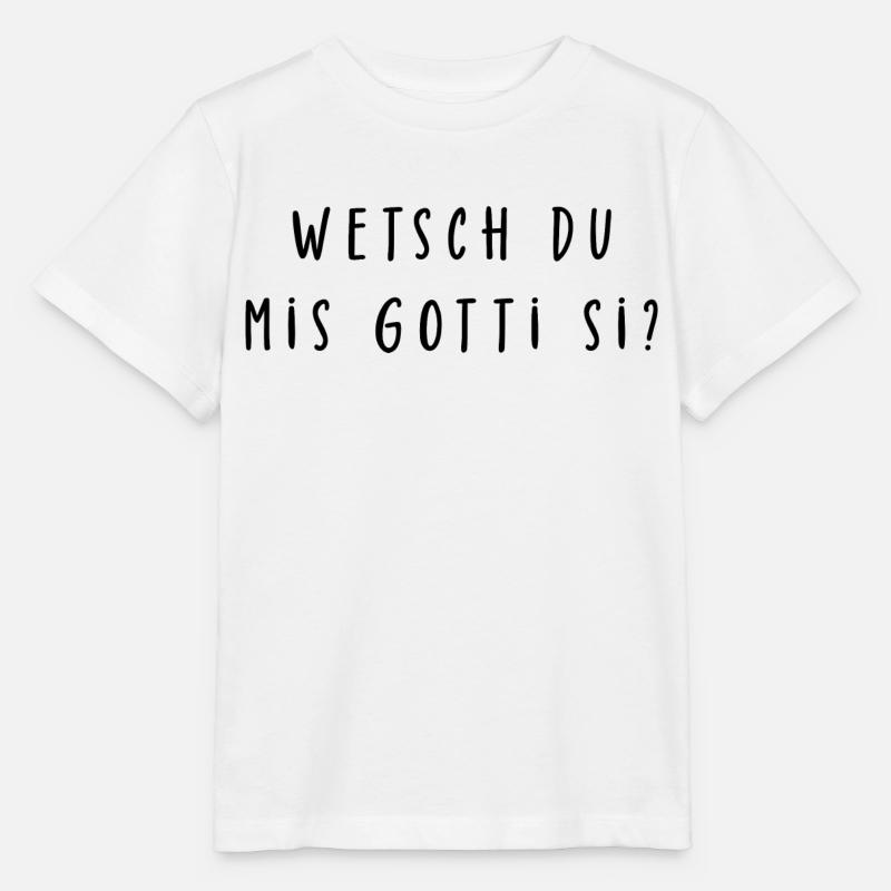 Gotti - Stanley/Stella Kinder T-Shirt MINI CREATOR  - Weiß