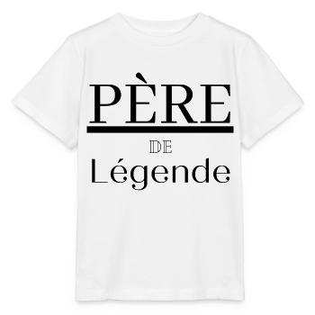 Père de légende - T-shirt bio MINI CREATOR Stanley/Stella Enfant - blanc - Devant - Maike (125cm)
