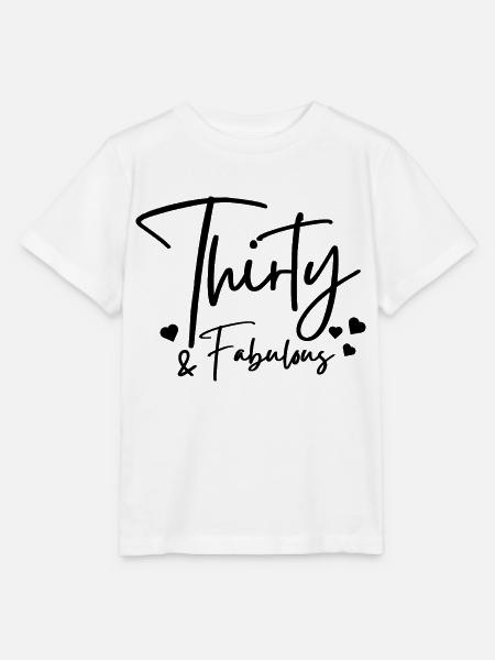 Dreißig fabelhaft - Stanley/Stella Kinder T-Shirt MINI CREATOR  - Weiß