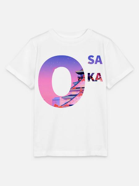 Osaka - Stanley/Stella Kinder T-Shirt MINI CREATOR - Weiß