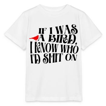 SI J’ÉTAIS UN OISEAU - T-shirt bio MINI CREATOR Stanley/Stella Enfant - blanc - Devant - Maike (125cm)