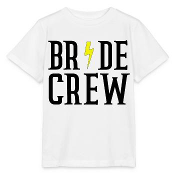 Braut Crew - Stanley/Stella Kinder T-Shirt MINI CREATOR  - Weiß - Vorne - Maike (125cm)