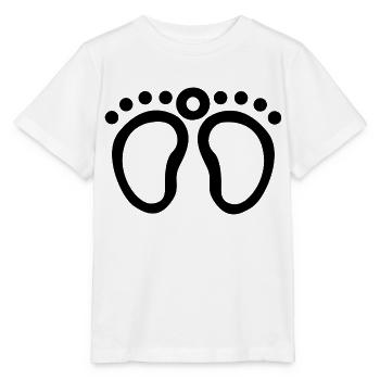 Foot - Stanley/Stella MINI CREATOR Kids’ T-Shirt - white - Front - Maike (125cm)