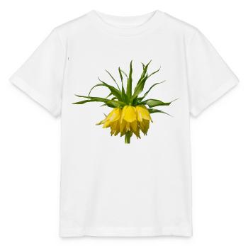 Imperial crown Flower Spring Lily plant Flora - Stanley/Stella MINI CREATOR Kids’ T-Shirt - white - Front - Maike (125cm)