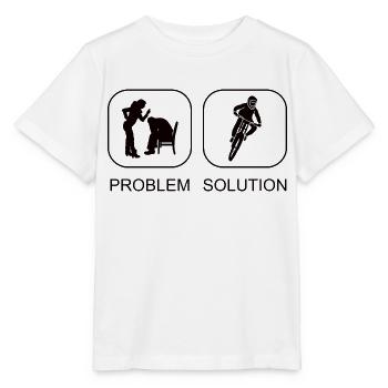 Cyclistes cyclistes Cyclistes Cyclistes - T-shirt bio MINI CREATOR Stanley/Stella Enfant - blanc - Devant - Maike (125cm)