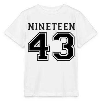 1943 - Stanley/Stella Kinder T-Shirt MINI CREATOR  - Weiß - Vorne - Maike (125cm)