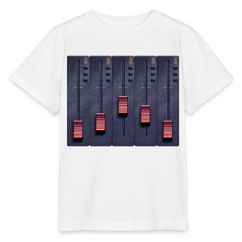 Musique, musique, notes de musique - T-shirt bio MINI CREATOR Stanley/Stella Enfant - blanc - Devant - Maike (125cm)