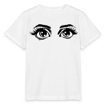 Eye Eyes Ophthalmologist - Stanley/Stella MINI CREATOR Kids’ T-Shirt - white - Front - Maike (125cm)