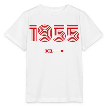 Born in 1955 - Stanley/Stella MINI CREATOR Kids’ T-Shirt - white - Front - Maike (125cm)
