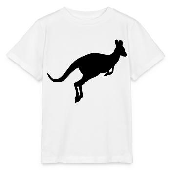 kangaroo 01 - Stanley/Stella Kinder T-Shirt MINI CREATOR  - Weiß - Vorne - Maike (125cm)