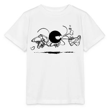 Beth the Spider - Running (Version ohne Text) - Stanley/Stella Kinder T-Shirt MINI CREATOR  - Weiß - Vorne - Maike (125cm)