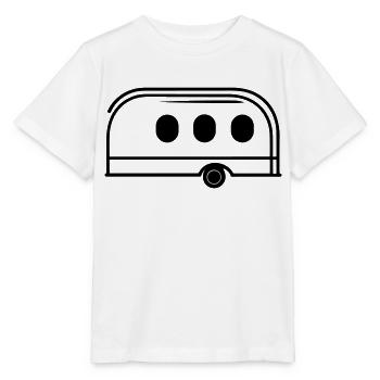 Small caravan - Stanley/Stella MINI CREATOR Kids’ T-Shirt - white - Front - Maike (125cm)