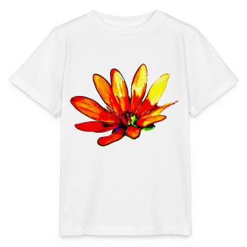 Flower, A730948 1 - Stanley/Stella MINI CREATOR Kids’ T-Shirt - white - Front - Maike (125cm)