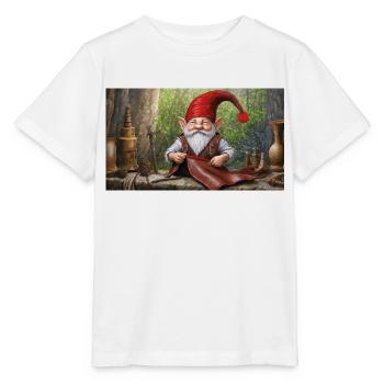 Mignons petits gnomes vie quotidienne – artisanat - T-shirt bio MINI CREATOR Stanley/Stella Enfant - blanc - Devant - Maike (125cm)
