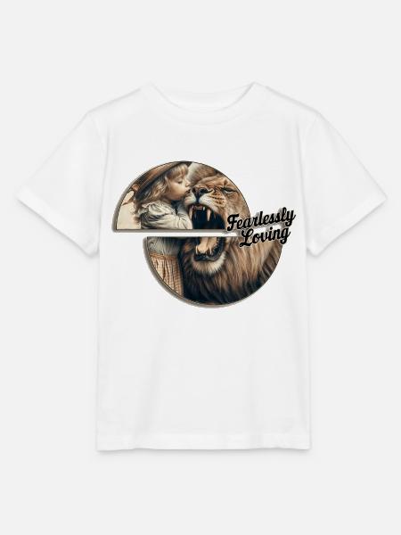 Furchtlos liebend - Stanley/Stella Kinder T-Shirt MINI CREATOR - Weiß