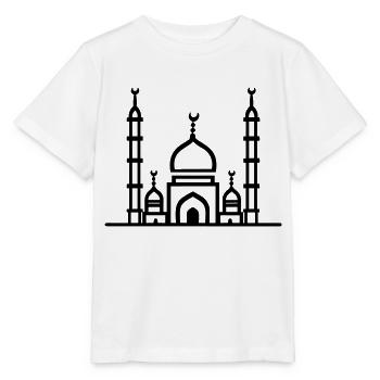 Mosquée - T-shirt bio MINI CREATOR Stanley/Stella Enfant - blanc - Devant - Maike (125cm)
