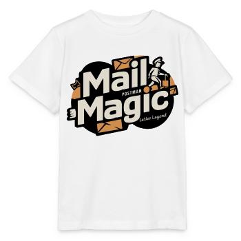 YOUR MAIL CARRIER, LETTER LEGEND - Stanley/Stella MINI CREATOR Kids’ T-Shirt - white - Front - Maike (125cm)
