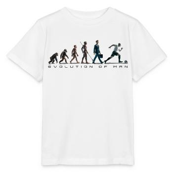 Evolution Football Artboard 1 Copy - Stanley/Stella MINI CREATOR Kids’ T-Shirt - white - Front - Maike (125cm)