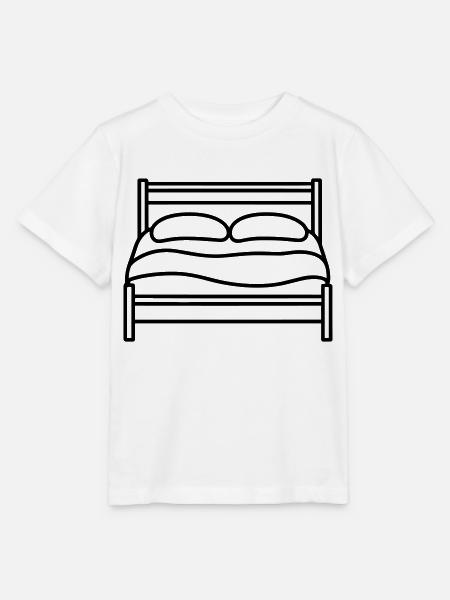 Bett - Stanley/Stella Kinder T-Shirt MINI CREATOR  - Weiß