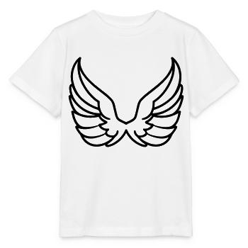 Ailes d'ange - T-shirt bio MINI CREATOR Stanley/Stella Enfant - blanc - Devant - Maike (125cm)