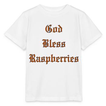 Bénédiction divineFramboises - T-shirt bio MINI CREATOR Stanley/Stella Enfant - blanc - Devant - Maike (125cm)
