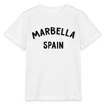 Marbella Espagne Espagne España - T-shirt bio MINI CREATOR Stanley/Stella Enfant - blanc - Devant - Maike (125cm)