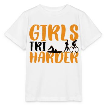 Filles Tri 6 - T-shirt bio MINI CREATOR Stanley/Stella Enfant - blanc - Devant - Maike (125cm)