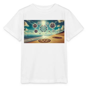 Zauberei - Stanley/Stella Kinder T-Shirt MINI CREATOR  - Weiß - Vorne - Maike (125cm)