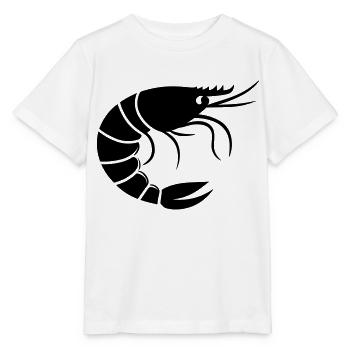 Crevette - T-shirt bio MINI CREATOR Stanley/Stella Enfant - blanc - Devant - Maike (125cm)