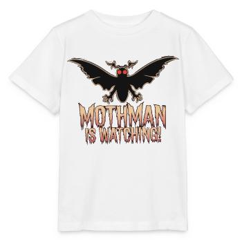 MOTHMAN REGARDE - T-shirt bio MINI CREATOR Stanley/Stella Enfant - blanc - Devant - Maike (125cm)