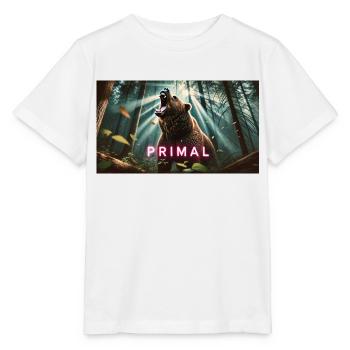 PRIMAL BEAR - Stanley/Stella MINI CREATOR Kids’ T-Shirt - white - Front - Maike (125cm)