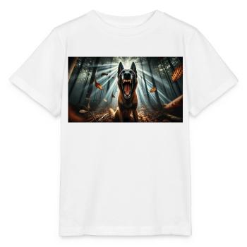 Malinois - T-shirt bio MINI CREATOR Stanley/Stella Enfant - blanc - Devant - Maike (125cm)