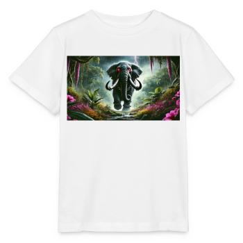 PRIMAL ELEPHANT - Stanley/Stella MINI CREATOR Kids’ T-Shirt - white - Front - Maike (125cm)