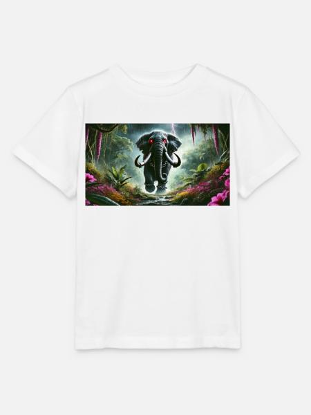 URSPRÜNGLICHER ELEFANT - Stanley/Stella Kinder T-Shirt MINI CREATOR - Weiß